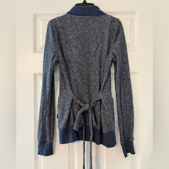 Mind Code Blue Sweater Jacket - Picture 2 of 8